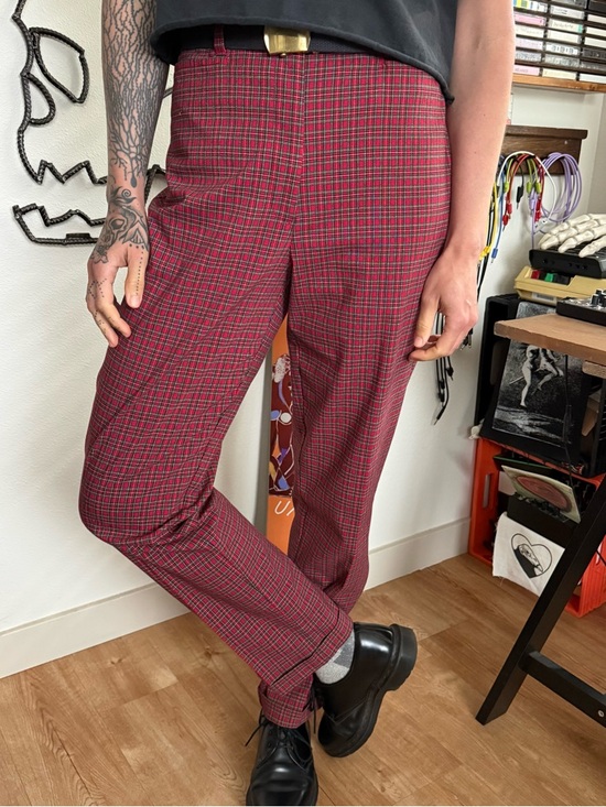Tommy Hilfiger Pants - 💀 SOLD 💀 Vintage 90s Y2K Tommy Hilfiger Plaid Pants ~ Size Medium